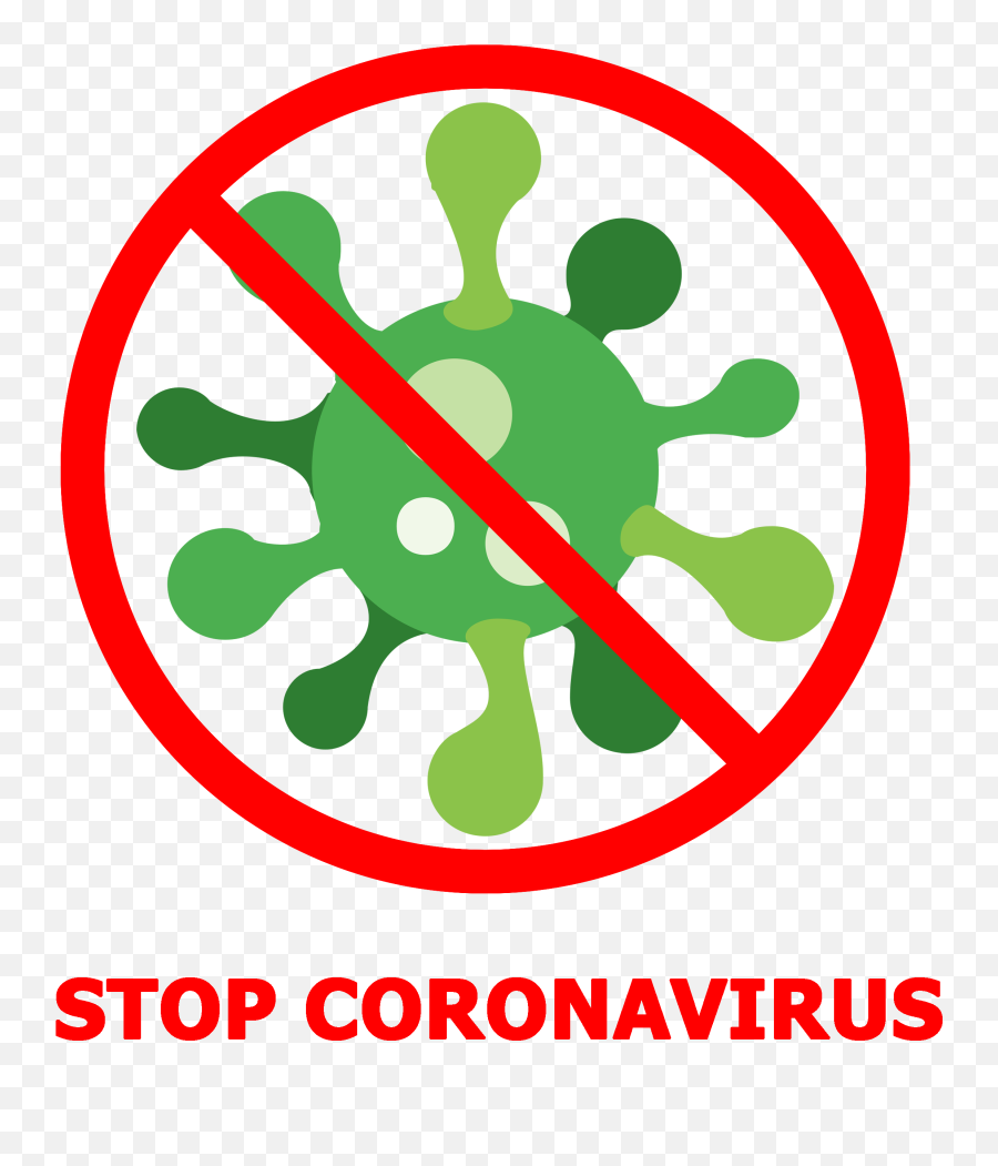 Stop Covid 19 Logo Png 22 - Stop Corona Virus Clipart Emoji,Stop Emoji Transparent Background