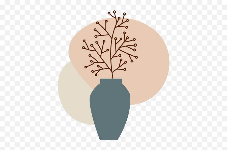 Vase Abstract Plant Flower Pot Nature Free Icon Of Flower - Tree Emoji,Facebook Pot Leaf Emoticon