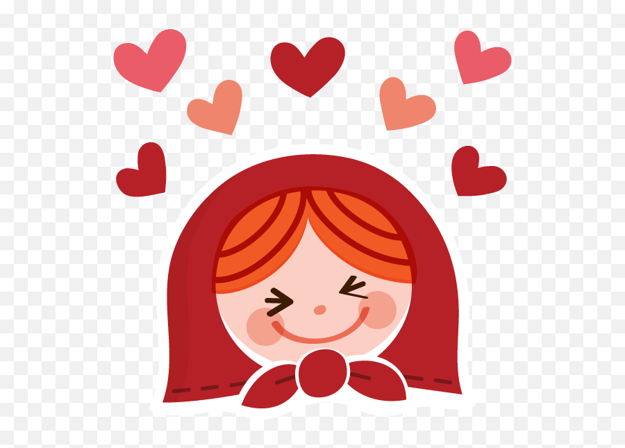 Little Matryoshka By Hongo Inc - Happy Emoji,Weiner Emoticon Art