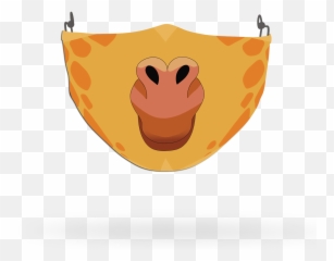 Kids Giraffe Face Covering Print - Happy Emoji,Monkey Covering Face Emoji