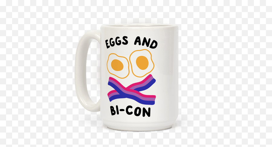 Bacon Coffee Mugs Lookhuman - Serveware Emoji,Mimosa Emoticon