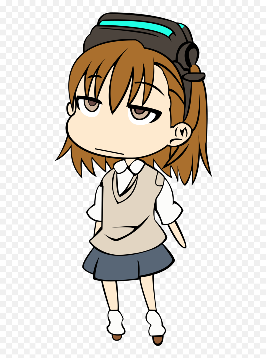 Sisters Misaka Clones Vector By Saioul - Mikoto Misaka Emoji,Misaka Clone Emoticon