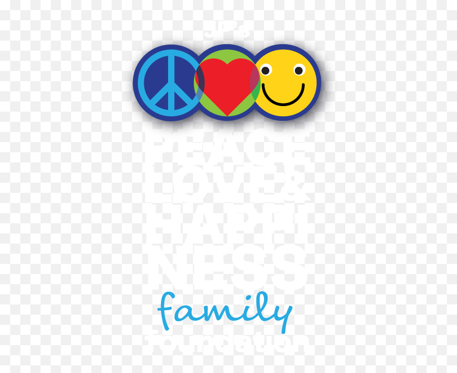 Jpu0027s Peace Love U0026 Happiness Foundation - Peace Love Happiness Foundation Logo Png Emoji,Peace Emoticon Circle
