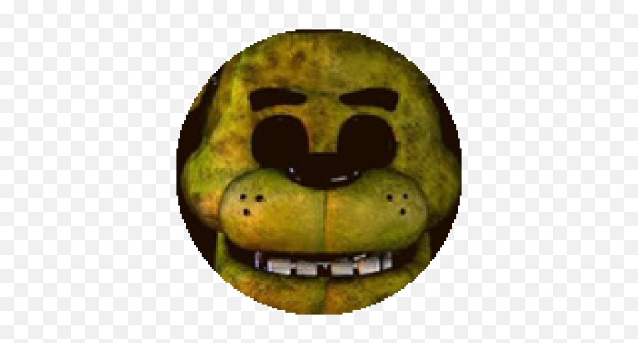 Golden Freddy Badge - Roblox Freddy Fazbear Emoji,Freddy Emoticon Icarly