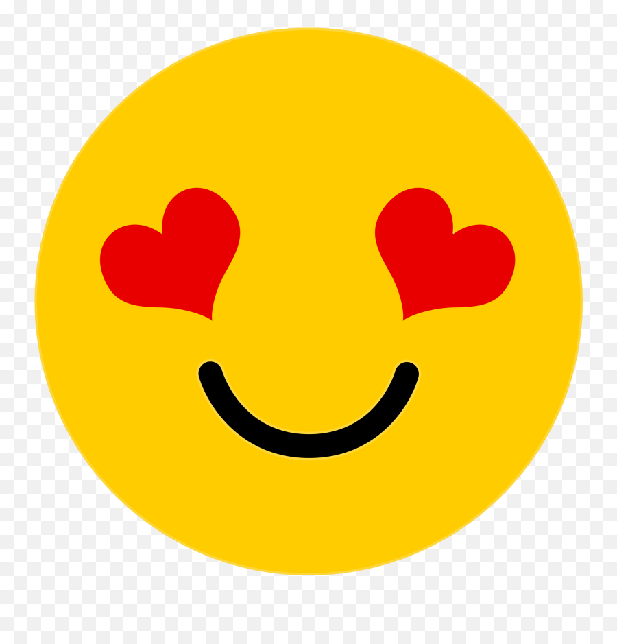 Heart Eye Emoji Free Stock Photo - Happy,Heart Eyes Emoji