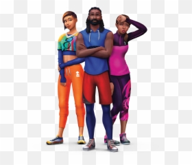 Los Sims 4 Fitness Render Emoji,Sims 4 Emotions