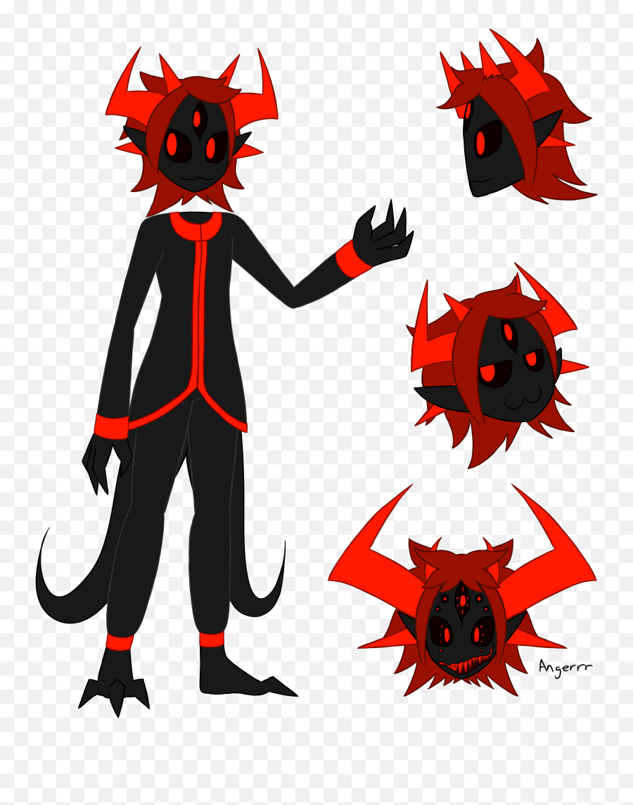 Robaschi - Nyarlathotep Demon Emoji,Emoji Body Scale