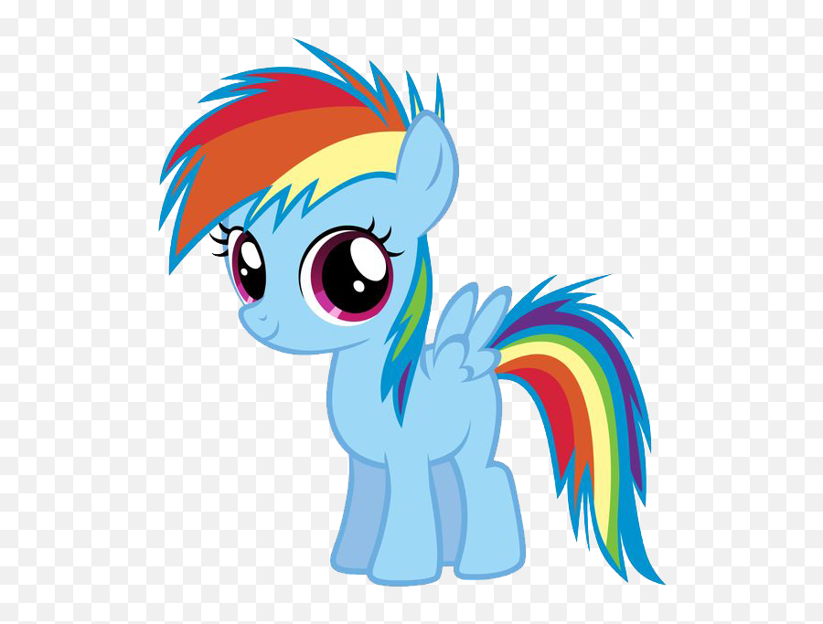 Rainbow Dash Png Photos Png Svg Clip - My Little Pony Little Rainbow Dash Emoji,My Little Pony Rainbow Dash Emoticons