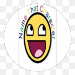 You Beat Name That Character - Roblox Emoji,Named Emoticon Images