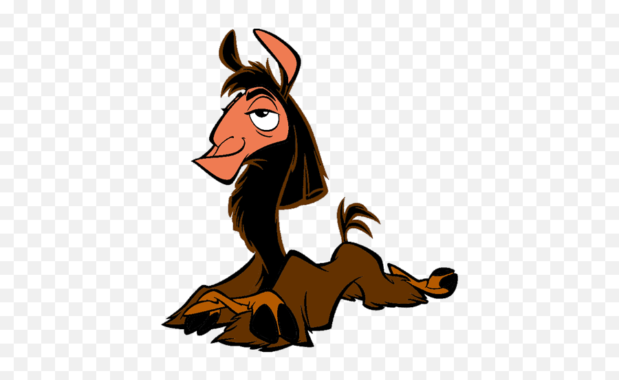 Download Cartoon Llama Image Png Images Clipart Png Free - Llama Disney New Groove Emoji,Llama Emoticon