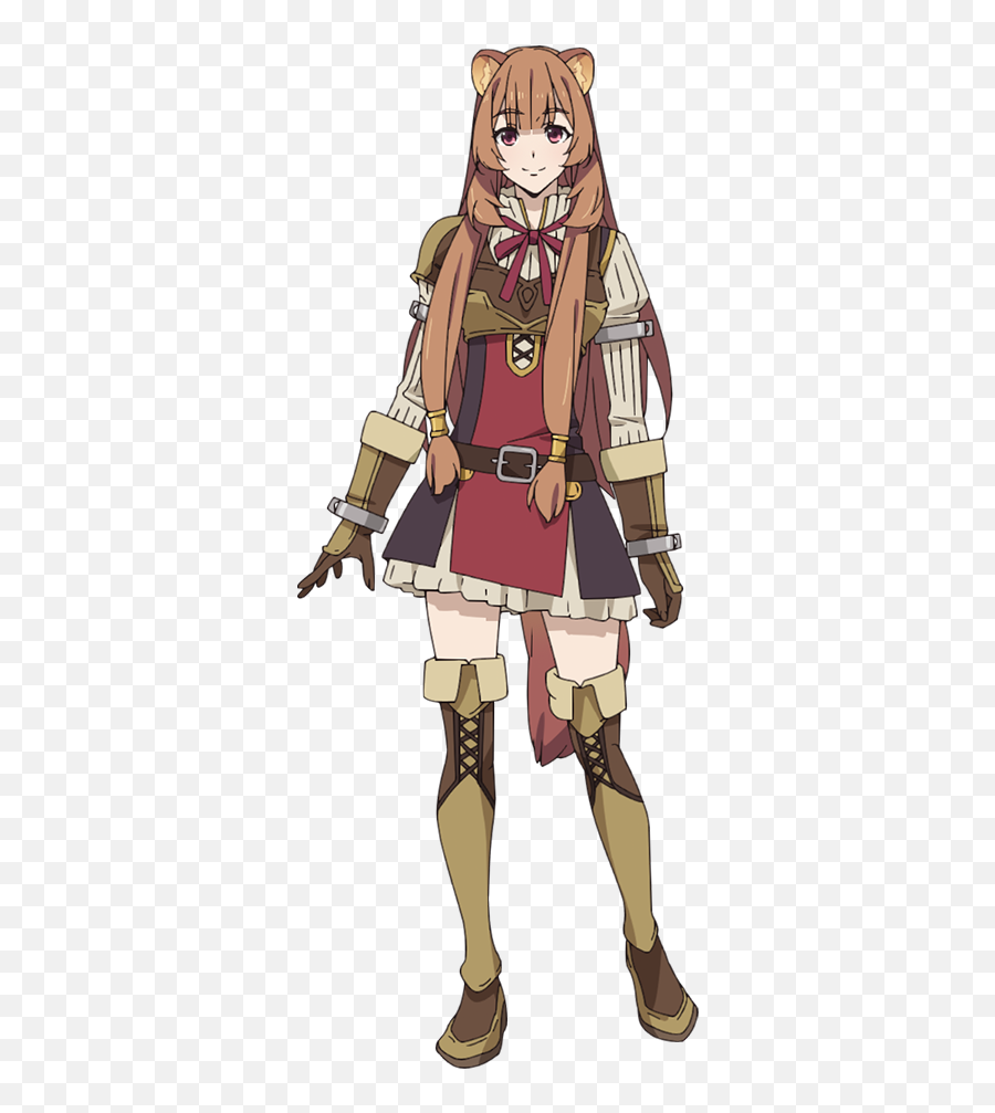 Scrapped Protagonist Designs For - Rising Of The Shield Hero Raphtalia Emoji,Sword And Shield Emoji