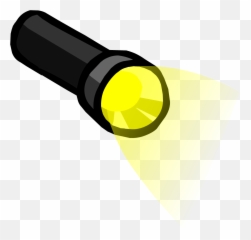 Flashlight Transparent Clip Art - Transparent Background Flashlight Clip Art Emoji,Emoji Flashlight