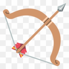 Bow And Arrow Emoji High Definition - Bow,Bow Emoji