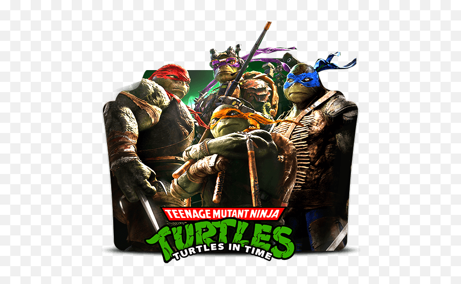 Teenage Mutant Ninja Turtles Folder Icon - Designbust Teenage Mutant Ninja Turtles Icon Emoji,Ninja Emoji