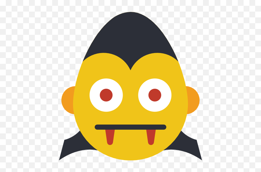 Dracula - Free Halloween Icons Happy Emoji,Vampire Emoticon Facebook