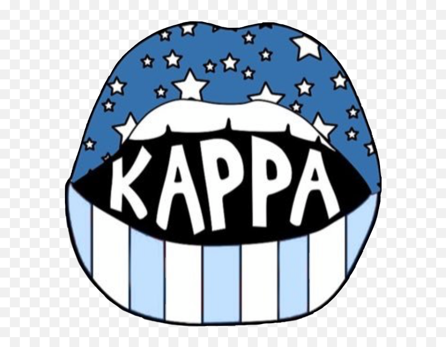 Kappakappagamma Kappa Sticker By Elsietmead - Campanha Da Fraternidade 2015 Emoji,Kappa Emoji Transparent