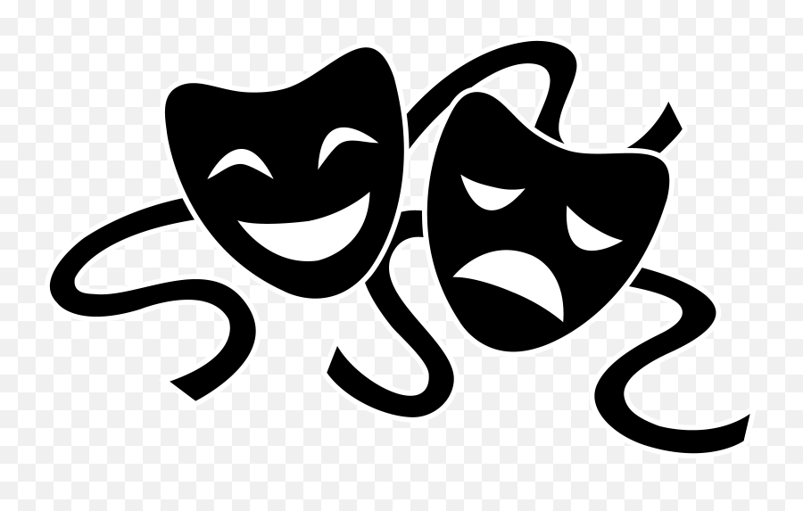 Free Emotional Mask Cliparts Download - Transparent Background Drama Mask Png Emoji,Masks Emotions