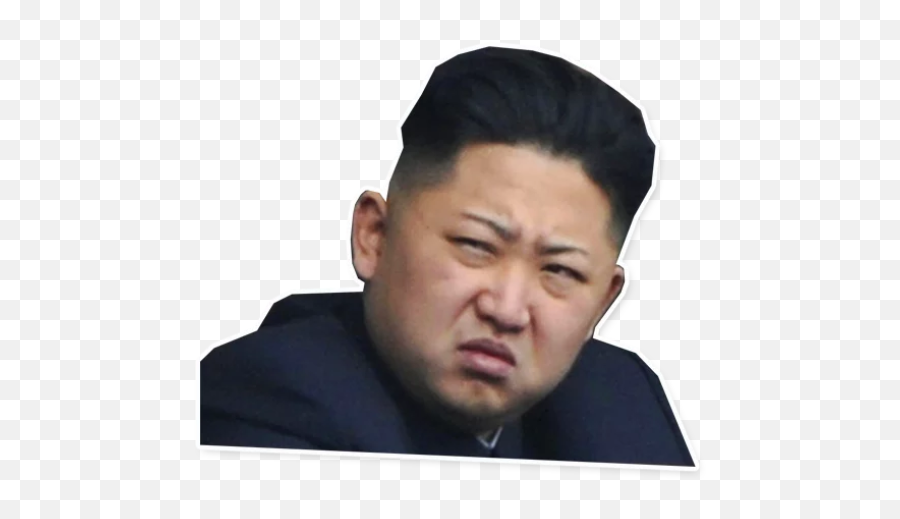 Sticker Maker - Great Leader Kim Jong Un North Korea President Angry Emoji,Kim Emoji For Android