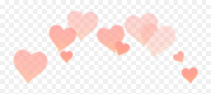 Transparent Flower Crown Png Tumblr - Purple Hearts Snapchat Confetti Sticker Png Emoji,Heart Emoji Snapchat