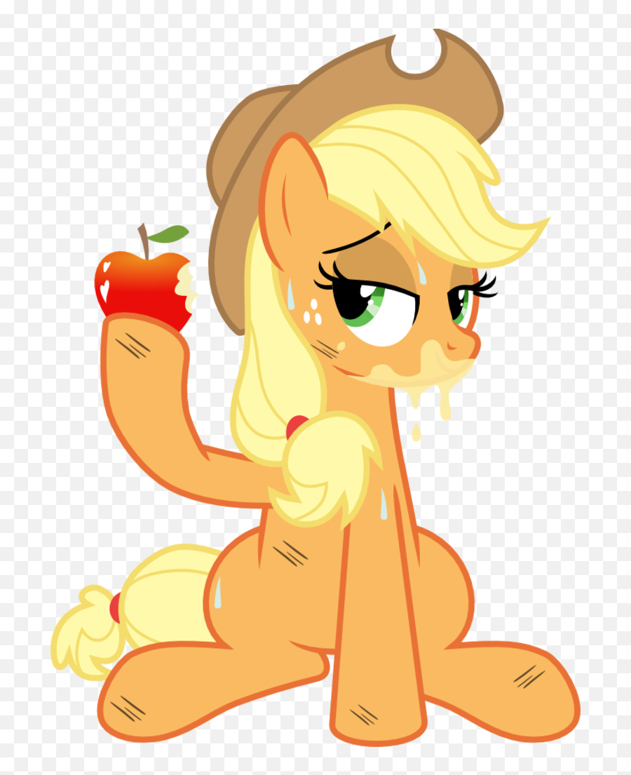 Image - 702557 My Little Pony Friendship Is Magic Know Applejack With A Apple Emoji,Kity Emotions For Kids