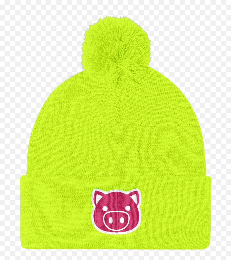Emoji Pig Beanie - Swish Embassy Toque,Knitting Emoji