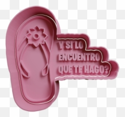 Ojota Y Si Lo Encuentro Que Te Hago - Candy Chocolate Mold Emoji,Emoticon De Chancla