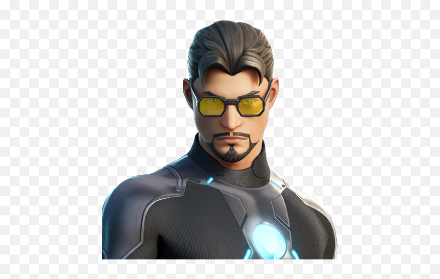 Tony Stark Skin Outfit - Fortnite Tony Stark Emoji,Iron Man Emojis