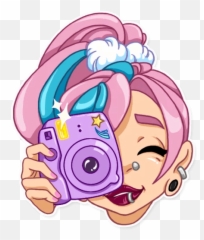 Pin On - Sticker Emoji,Ahri Emoticon