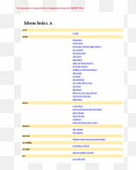 Pdf Idiom Index A Huong Giang Tran - Academiaedu Vertical Emoji,Emotion Easygo Street Assembly