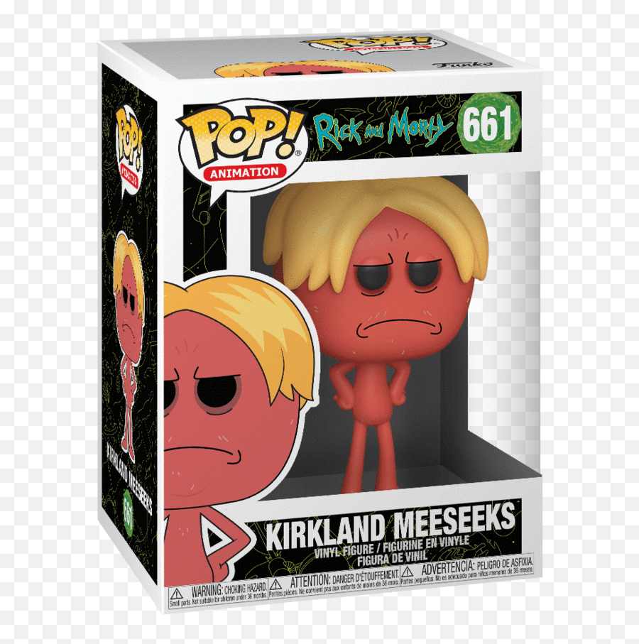Kirkland Meeseeks - Funko Pop Rick And Morty Emoji,Rick And Morty In Emojis