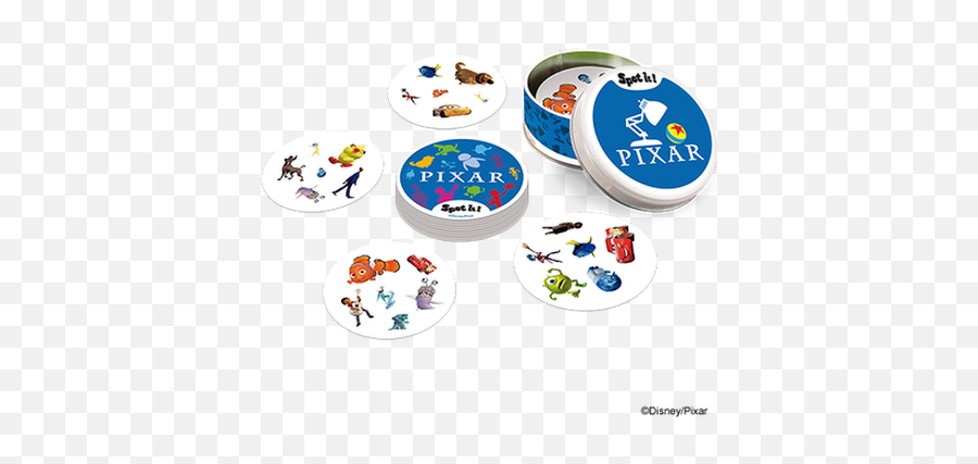 Spot World Of Pixar - Dobble Card Game Pixar Emoji,Pixar Emojis