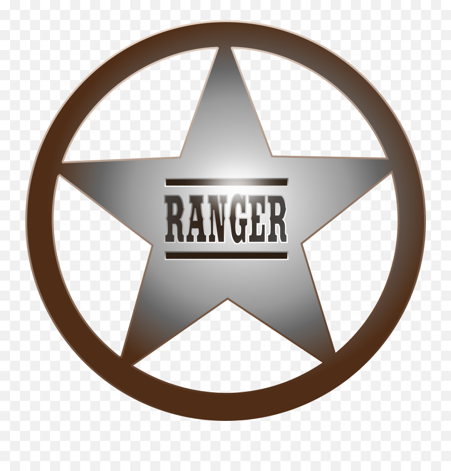 Ranger Badge Texas Rangers Logo - Ranger Star Clipart Emoji,Texas Rangers Emoji