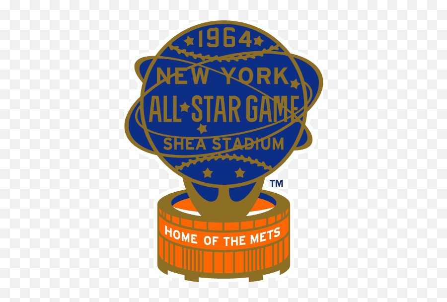 430 New York Mets Ideas - 1964 Mlb All Star Game Logo Emoji,Mets Emoji
