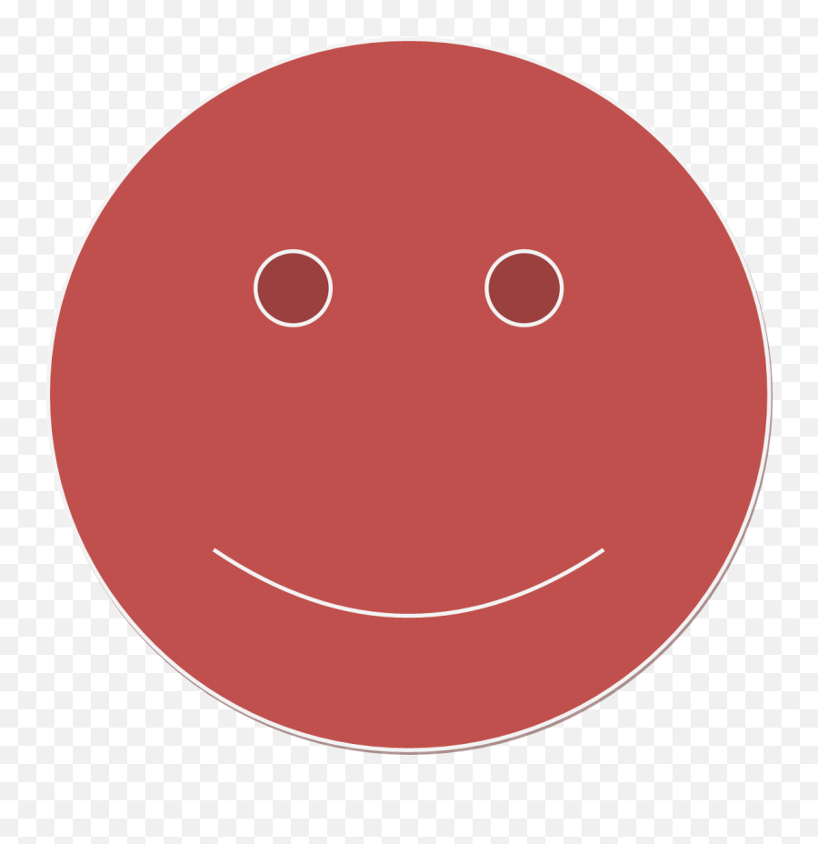 Red Smiley Face - Happy Emoji,Red Smiley Face Emoticon