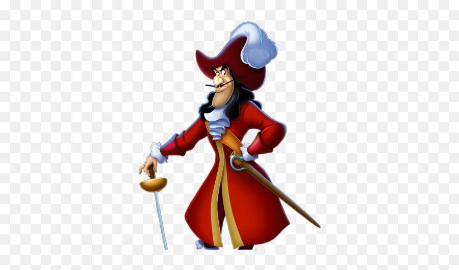 Captain Hook - Captain Hook Peter Pan Png Emoji,Peter Pan Fairy Emotion Quotes