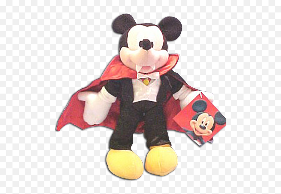 Clearance Sale - Mickey Mouse Vampire Plush Emoji,Disney Emojis Goofy Stuffed