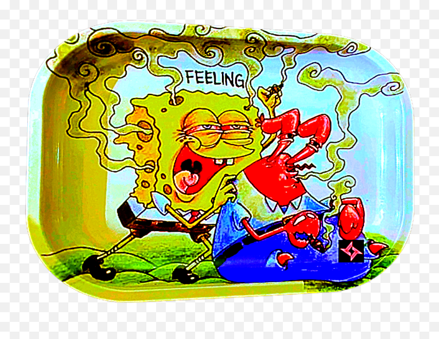 Sponge Bob Square Pants U0026 Mr Krabs Feelings Toon Tray - Dank Vibes Emoji,Spongebob Emotion Anxiety