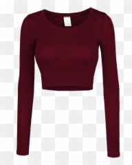 Crop Top Tops Fashion Sticker - Long Sleeve Fitted Crop Top Emoji,Crop Tops Emoji