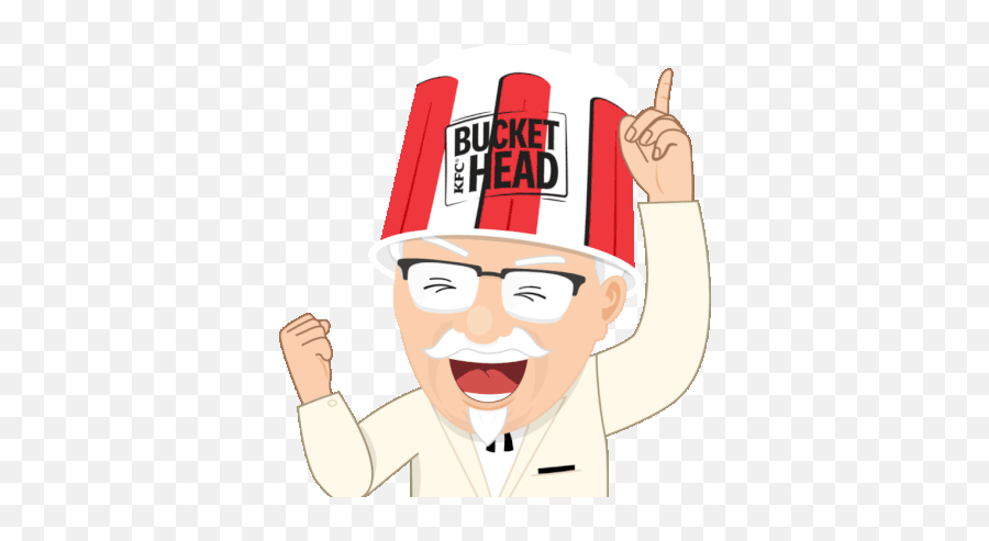 Kfc Kfcaustralia Sticker - Kfc Kfcaustralia Bbl Discover Stickers Kfc Emoji,Cartoon Images Of Hot Head Emoji