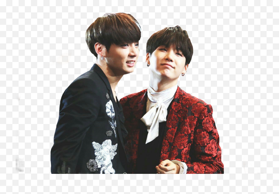 Yoongi And Jungkook Heart - Yoonkook Halloween Emoji,Yoongi Emotions