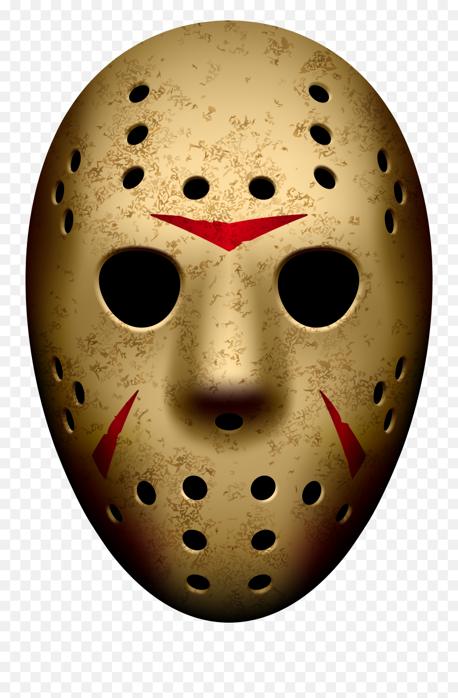 Free Jason Mask - Friday The 13th Mask Transparent Emoji,Hockey Mask Emoji