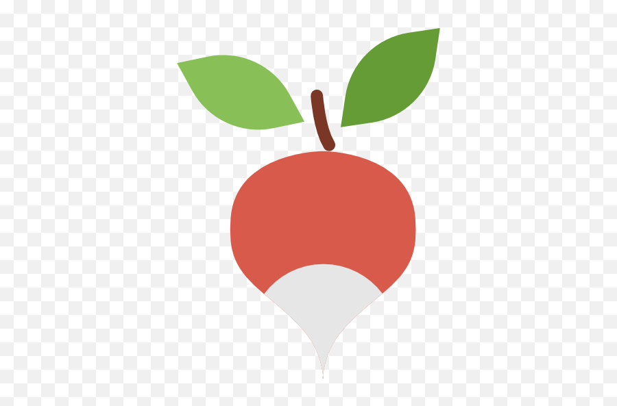 Free Icon Radish Emoji,Apple Fruit Emojis