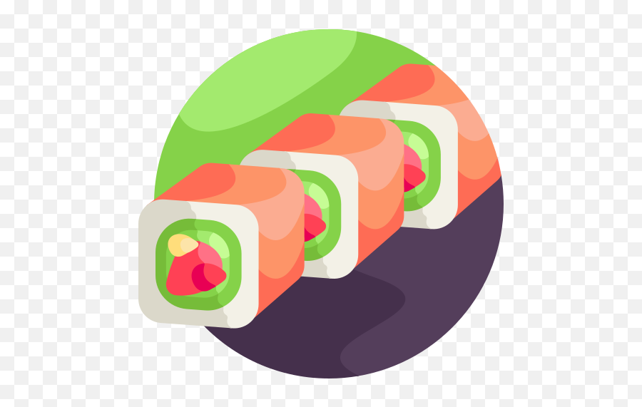 Futomaki - Free Food And Restaurant Icons Emoji,Sushi Emoji