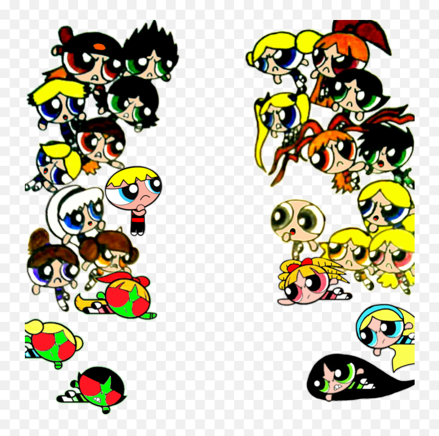 Powerpuff Characters Shocked Clipart - Full Size Clipart Powerpuff Characters Emoji,Powerpuff Girls Emoji