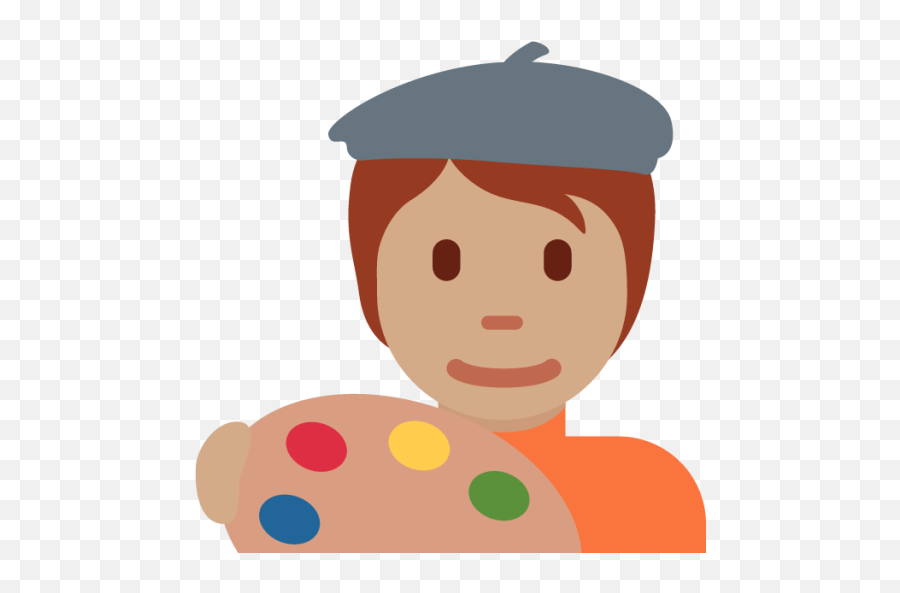 Artist Medium Skin Tone Emoji - Download For Free U2013 Iconduck,Art Emojis