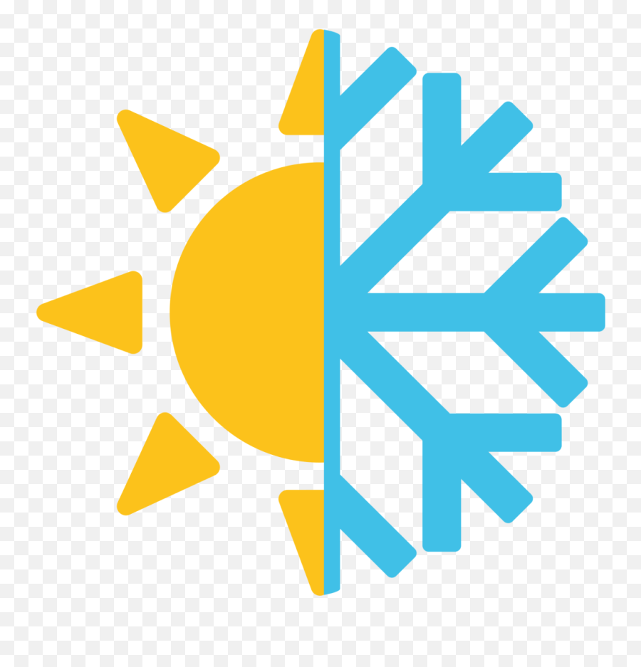 Download Snowflake Symbol Computer Icons - Cold And Hot Png Emoji,Snowflake Emoticon