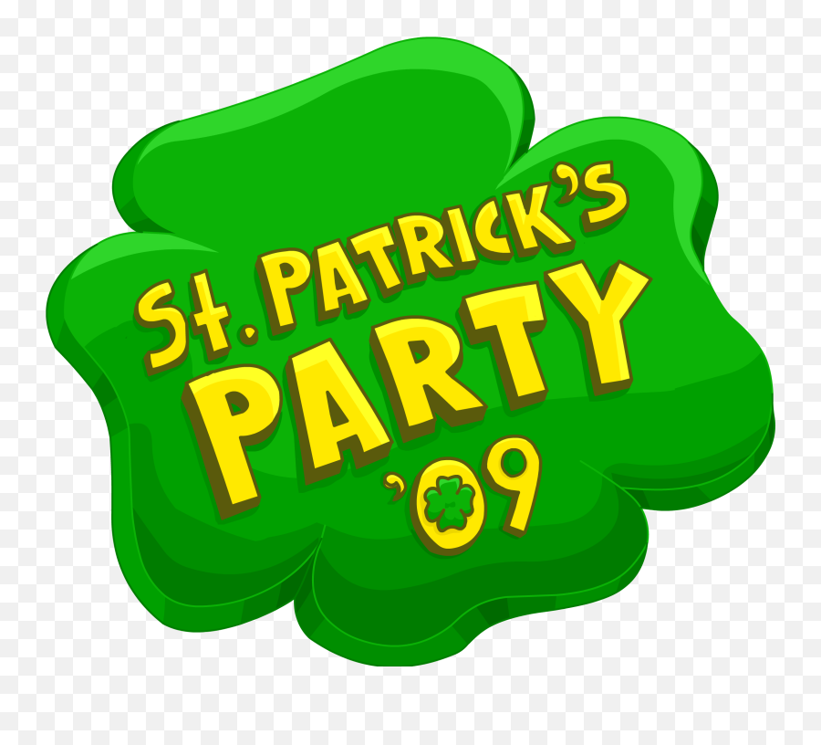 Day Party 2009 - Club Penguin Emoji,St Patrick's Day Emoji