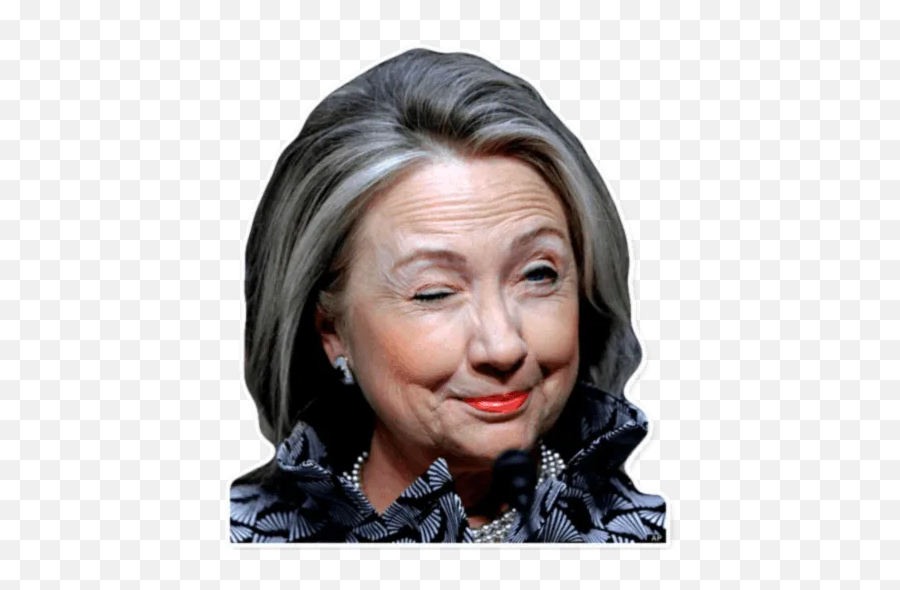 Hillary Clintonu201d Stickers Set For Telegram - Hillary Clinton Emoji,Clinton Emoji