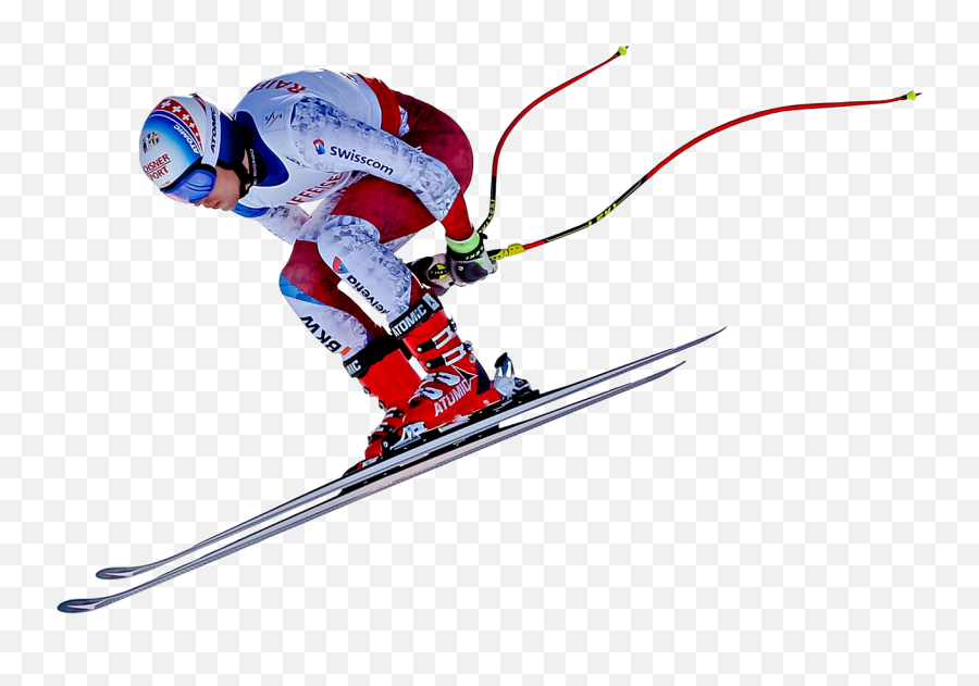 Skier Vector Ski Racer - Downhill Transparent Cartoon Downhill Ski Boot Emoji,Skier Emoji