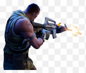 Shooting Gun - Fortnite With Gun Png Emoji,Gun In Mouth Emoji